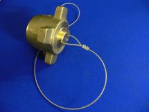 Pressure Cap Assembly NIT 1.5" Cast Bronze Nut & Brass Headplug 
